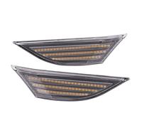 2 intermitentes laterales LED dinámicos con para Porsche 911 Carrera 991 Boxster 981 Cayman 982 GT2 (Transparente)