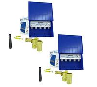 2 interruptores Anadol 41 DiseqC - 4 en 1 para receptor de satélite, para recepción de 4 satélites para 1 receptor, Full HD, 4 K UHD, LNB distribuidor + 10 conectores F chapados en oro, bridas y