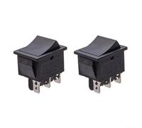 2 interruptores de acelerador autoajustables para coche eléctrico infantil de 6-24 V, interruptor de pedal de gas de 10 A con conector de enchufe, repuesto para reparación de coches de juguete, color