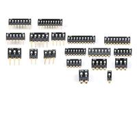 2 interruptores DIP de alta presión SMD de 2,54 mm de paso, 10/9/8/7/6/5/4/3/2/1 posiciones, inserción directa, DSIC10LHGET(2P-10set,SMD)