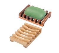 2 jaboneras, soporte para jabón de madera, soporte para filtro de agua, jabonera para drenaje, jabonera, accesorios para jabón, accesorios de cocina y baño