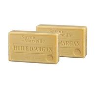 2 jabones de Marsella - Aceite de argán - Fabricado en Francia