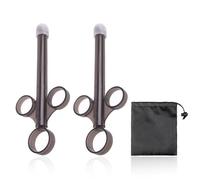 2 Jeringas De Lubricante, 1 Bolsa De Almacenamiento Impermeable, Aplicador De Lubricante, Irrigador Manual, Jeringa Anal Y Vaginal, Jeringa Reutilizable