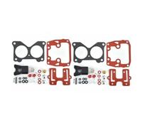 2 Juegos 439076 Kit Reparación Carburador Para Johnson Para Evinrude V4 V6 85 90 115 150 155 175 185 200 235 HP Para Motor Fueraborda 434888 383906 Carburador motocicleta