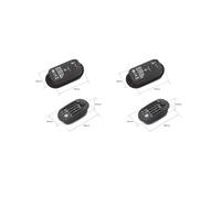 2 juegos de 4 bandas EQ A-4T ecualizador de guitarra folclórica preamplificador piezoeléctrico con sintonizador LCD