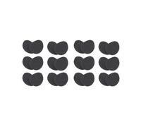 2 juegos de 6 pares de almohadillas autoadhesivas antideslizantes de goma para zapatos