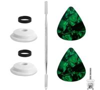 2 juegos de anillo de sellado resistente al agua compatible con cepillo de dientes eléctrico, para Philips HX751v HX9340 HX6810 HX993L HX99XX serie sellado sello de goma, cepillo de dientes eléctrico