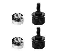 2 juegos de asiento de aluminio para motocicleta, tornillo de asiento para Harley, fijación de tornillos y tuercas, juego de tornillos para asiento de motocicleta, tornillo de fijación para asiento de