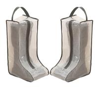 2 juegos de botas protectoras, bolsa de almacenamiento para botas con transparente para facilitar el transporte, 28 x 20 x 48 cm, B