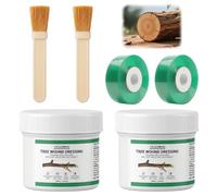 2 Juegos de Cicatrizante para Árboles, para Jardinería, Injertos, Arbustos Ornamentales, Favorece la Cicatrización de Heridas, Forma Rápidamente una Película Protectora, con Cinta de Injertar