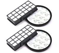 2 juegos de filtros de repuesto para los modelos Rowenta Silence Force Cyclonic Aspiradora 4AAAA, RO7611EA RO7612EA RO7643EA RO7647EA RO7663EA RO7676EA RO7681EA RO7691EA RO7690EA, Recambios ZR903701