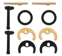 2 juegos de kit de herramientas de fijación, kit de fijación para monomando mezclador de lavabo, kit de montaje para grifo de fregadero, herramienta para lavabo de fregadero de cocina (M10)
