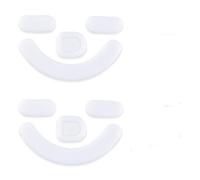 2 juegos de patas de mouse de repuesto para mouse Razer Viper V2 Pro Hyperspeed con bordes curvados y redondeados blancos