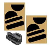 2 Juegos de Pies de Ratón PTFE Compatibles con Logitech MX Master 3 / 3S, Mouse Feet Stickers, Patines para Ratón, Deslizadores Autoadhesivos, Pies de Repuesto para Deslizamiento Suave, Negro