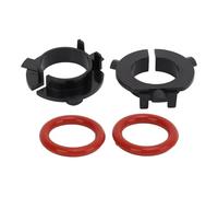 2 Juegos de Soportes de Hebillas de Base de Faro LED H7 Adaptador de Bombilla de Faro LED de Coche Retenedor de Enchufe 12V 100W Material ABS Soporte de Bombilla de Faro para TK-106