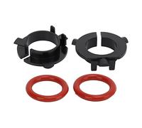 2 Juegos de Soportes de Hebillas de Base de Faro LED H7 Adaptador de Bombilla de Faro LED de Coche Retenedor de Enchufe 12V 100W Material ABS Soporte de Bombilla de Faro para TK-106