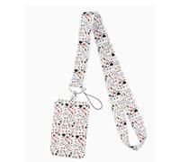 2 Juegos De Tarjetas Médicas, Cordón Y 1 Par De Calcetines, Fuertes Y Duraderos, Prácticos Coles para Tarjetas De Identificación, Adecuados para El Uso Diario De Los Trabajadores.