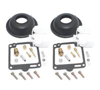 2 Juegos Diafragmas Émbolo para Carburador Motocicleta para Virago para XV1100 1988-1999 Carburadores Kit(2 Repair Kit)