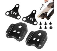2 Juegos Juego De Calas para Zapatillas De Ciclismo - Adaptadores De Pedal De Bicicleta De Metal | Adaptador Convertidor para Pedales De Bicicleta | para Bicicleta De Montaña De Carretera M-TB