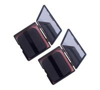 2 Juegos Papel Secante para Piel Grasa con Hojas Absorbentes | Control de Grasa Facial, Papel Absorbente de Aceite, Estuche Compacto, Limpieza Cómoda para Retoques