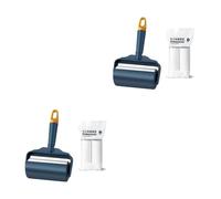 2 Juegos Pegatina Removedor De Pelo De Mascotas Para Alfombras Afeitadora De Pelusa Para La Ropa Quitapelusas Para Ropa Removedor De Pelos Para Ropa Portátil Respiradero Blue Papel Didiseaon