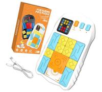 2. Juguete de desafío de rompecabezas eléctrico con entrenamiento progresivo y pantalla LED para actividades de grupo familiar, pantalla LED para actividades de grupo familiar