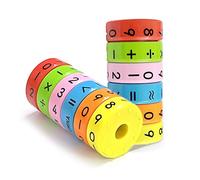 2 juguetes magnéticos de aprendizaje aritmético, juguete de inteligencia para desarrollar el cerebro, juguetes educativos de matemáticas para niños y niños.