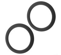 2 juntas cónicas de silicona de 72 x 57 x 8,2 mm para cabezal de grupo de máquina espresso, pieza de repuesto, color negro, compatible con modelos Appia 1/2/Life