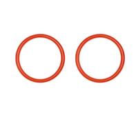 2 juntas de anillo compatibles con la máquina de café de cápsulas originales Nespresso INISSIA Pixie Essenza pieza de mantenimiento anillo de silicona antifugas de agua, para Krups, para Delonghi