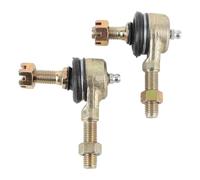 2 Juntas de Extremo de Barra de Acoplamiento M10 - Diseño de Aleación de Acero a Prueba de Polvo para Bicicleta Go Kart ATV de 50-300 - Rendimiento de Dirección Mejorado y Fácil Instalación