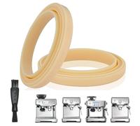 2 juntas de sellado de cabeza de grupo de café de 54 mm, anillo de vapor de silicona, pieza de repuesto con Sage Barista Express BES875UK SES875BKS SES875 SES875BTR2GUK1