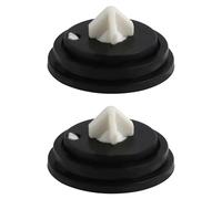 2 juntas de válvula de llenado para cisterna, válvula de entrada de agua en cruz, junta para depósitos de inodoro, piezas de repuesto para cisterna, juntas de cisterna, válvula de flotador de membrana