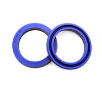 2 juntas hidráulicas de poliuretano azul tipo U/Y, anillo de sellado hidráulico de 100 x 115 x 12 mm, junta para cilindro hidráulico, vástago del pistón, retén de aceite