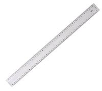 2 Kanten bosselage Grad Lineal 50 cm, Transparente