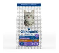 2 kg Criadores Científico Adulto Esterilizado Pollo pienso para gatos