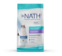 2 kg Nath Adult Cat Hairball Sterlized pienso para gatos