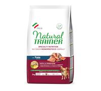 Natural Trainer Sensitive No Grain Monoproteico Animal - Comida para Perros Small&Toy con Trucha - 2 kg