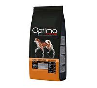 2 kg Optima Nova Adult Sensitive Salmón pienso para perros