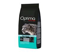 2 kg Optima Nova Sterilised Pollo y Arroz pienso para gatos