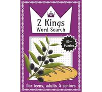 2 Kings Word Search Puzzle Book: Word Searches with Easy to Read Print About 2 Kings | 6x9 inches | 110 Pages | 50 + Puzzles...Gift for Vacations, Holidays, and Relaxing