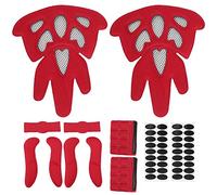 2 Kit de Relleno de Revestimiento de Sombrero de Casco de Casco Universal con Red a Prueba de Insectos para Bicicleta Electric para Casco Universal Lin Casco Linerhelmet