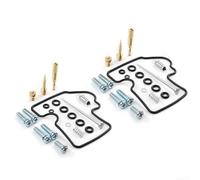 2 kits completos de reparación de carburador para Kawasaki KFX700 V-Force 2004 a 2009 servicio de limpieza de carburadores de motocicleta