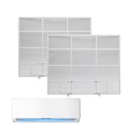 2 * Klimaanlagenfilter - Furnace Dust Filtration Replacement Parts,AC Staubfilter,für Schlafzimmer Wohnzimmer Haus Wohnung Studentenwohnheim Büro Werkstatt