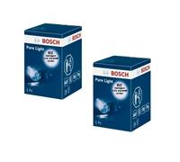 2 Lámparas Asimetricas Halógeno Bosch R2 45/40W 12V Fiat 500 126 127 Auto Época