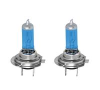 2 Lámparas Efecto Xenón Luz Blanca 12V 55W H7 3800K Cristal White SIMONI RACING