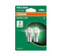 OSRAM ULTRA LIFE, P21/5W, Doble Blister, (2 lámparas)