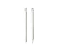2 lápices capacitivos de repuesto para pantalla táctil, color blanco, compatibles con DSi (NDSi)