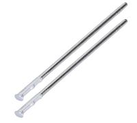 2 lápices capacitivos de teléfono para Stylo 5 Q720, alta sensibilidad, control táctil preciso, metal, pantalla táctil, lápices capacitivos para escritura a mano, dibujo (plateado)