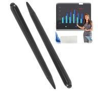 2 lápices capacitivos para pantalla táctil, lápiz capacitivo universal para pantalla electrónica, lápiz táctil interactivo ABS para conferencias, conferencias, formación, salas de exposiciones (no