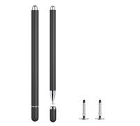 2 lápices capacitivos para Samsung Galaxy Tab A7/A8/A8plus/A9/A9Plus, S Pen compatible con iOS/Android/Windows y otras series de dispositivos digitales de pantalla capacitiva (negro)